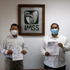 FIRMAN SECRETARÍA DEL TRABAJO E IMSS CONVENIO DE COLABORACIÓN