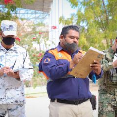 Autoridades del Gobierno de Los Cabos realizan recorridos de supervisión en refugios temporales  de CSL