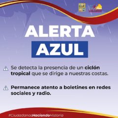 Consejo Municipal de Protección Civil emite alerta azul en Los Cabos por tormenta tropical “Enrique”