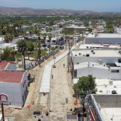 Avanza la pavimentación integral de 10 importantes vialidades en Los Cabos