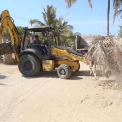 Cerca de 90 mil toneladas de ramas y cacharros se han retirado de la vía pública de Los Cabos