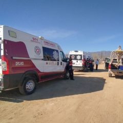 Para contrarrestar la saturación en hospitales de Los Cabos, Protección Civil continúa apoyando con servicios de ambulancia