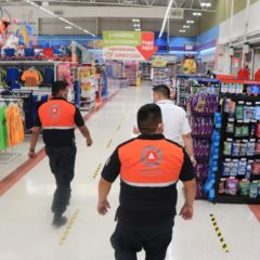 Protección Civil de Los Cabos verifica que comercios cumplan con medidas sanitarias