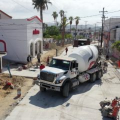 Después de 50 años sin ser rehabilitada, en agosto concluirá la pavimentación integral de la calle Manuel Doblado: Gobierno de Los Cabos