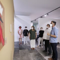 INAUGURA GOBERNADOR NUEVAS EXPOSICIONES EN EL MUSEO DE ARTE DE BCS