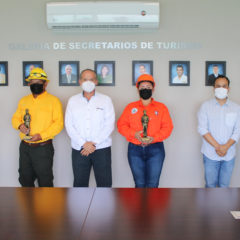 RECONOCE GOBIERNO ESTATAL A COMBATIENTES DE INCENDIOS FORESTALES