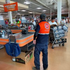 Protección Civil de Los Cabos exhorta a encargados de comercios a no bajar la guardia en el ejercicio de los lineamientos de higiene y sana distancia