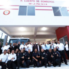 Festejan los Bomberos de La Paz su 62 Aniversario