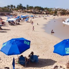 En las 11 playas abiertas de Los Cabos se permite solo el 70% de aforo; ¡Si puedes quédate en casa!