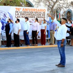 Conmemora Gobierno de Los Cabos el 76º aniversario de la creación de la Organización de las Naciones Unidas (ONU)