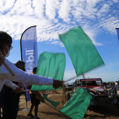 Impulsando las actividades representativas de Los Cabos; Oscar Leggs Castro dio el banderazo de salida a la carrera de Off Road “Pacífico 300”