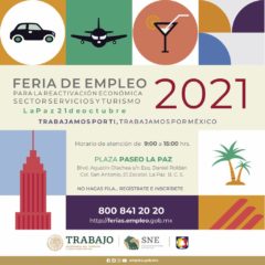 TODO LISTO PARA LA FERIA DE EMPLEO PRESENCIAL