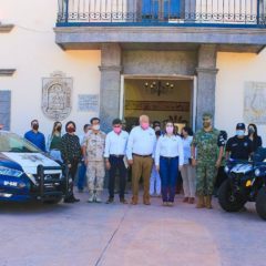 GOBIERNO ESTATAL ENTREGA 2 UNIDADES DE SEGURIDAD A MUNICIPIO DE LORETO