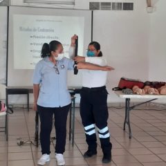 IMPARTE PROTECCIÓN CIVIL ESTATAL, CURSO DE BRIGADISTAS INTERNOS A PERSONAL DE DIF