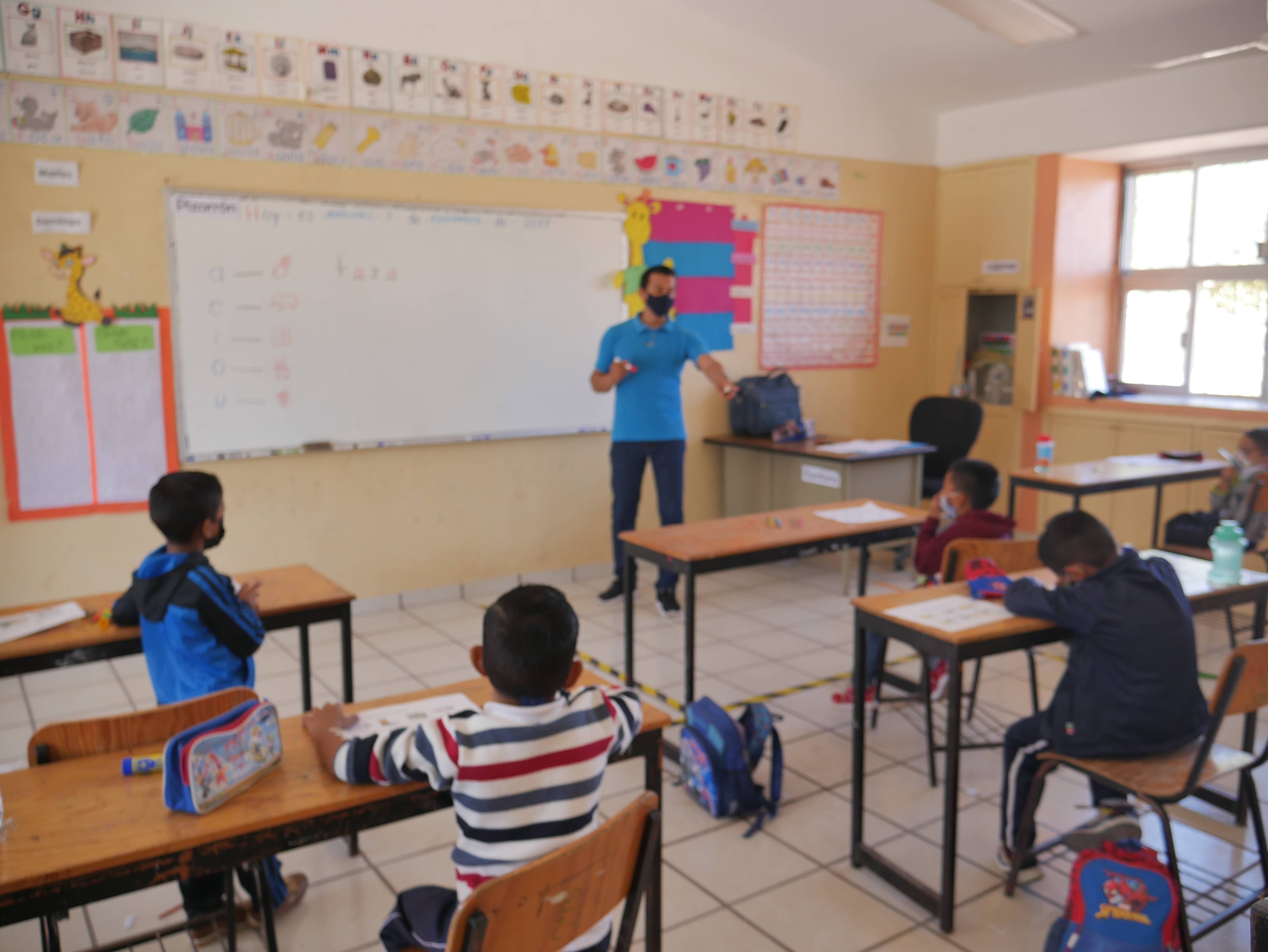 SUMAN YA 25 MIL LOS ALUMNOS DE EDUCACIÓN BÁSICA EN CLASES PRESENCIALES