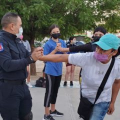 IMPARTE CENTRO PREVENTIVO DE LA SSPE CURSO DE DEFENSA PERSONAL