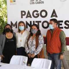 Cumple Gobierno de Los Cabos con el pago pendiente a las 107 monitoras del municipio