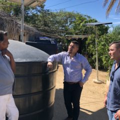 Oomsapaslc atiende el llamado de los habitantes de La Candelaria para regularizar el Servicio de Agua Potable