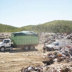 Servicios Públicos garantiza el mantenimiento de los Rellenos Sanitarios en Los Cabos