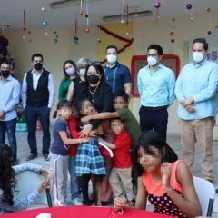 GRUPO DE AMIGOS SOLIDARIOS FESTEJAN A NIÑEZ DE CENTROS ASISTENCIALES DEL SEDIF