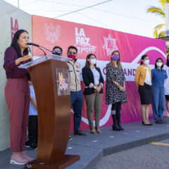 Presidenta Municipal Milena Quiroga da el arranque oficial al programa “Cruzando Seguro”