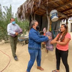 En la delegación de Santiago, 414 personas fueron beneficiadas a través de la campaña “Cobija a una Familia”