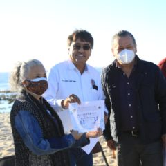 Entrega alcalde Oscar Leggs Castro reconocimientos a asociaciones comprometidas con el medio ambiente