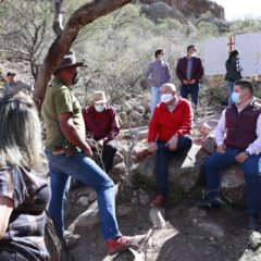 Enviados de Presidencia de la República visitan San Francisco de la Sierra