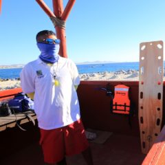 Priorizando la seguridad de usuarios de playas, refuerzan capacitación de salvavidas de Zofemat Los Cabos en primeros auxilios