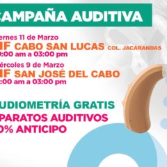 ¡Entérate! Este 09 y 11 de marzo adquiere tu aparato auditivo con el 50% de anticipo: DIF Los Cabos