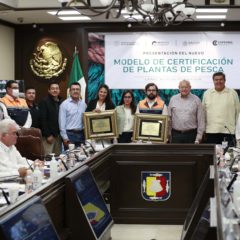 BCS SEDE DE LA PRESENTACIÓN DE NUEVO MODELO DE CERTIFICACIÓN DE PLANTAS DE PESCA