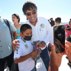 Con un paseo por la Bahía de CSL celebra la niñez con discapacidad el “Día del Niño y la Niña”