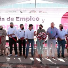 Inaugura Gobernador Primera Feria de Empleo y Bienestar La Paz 2022