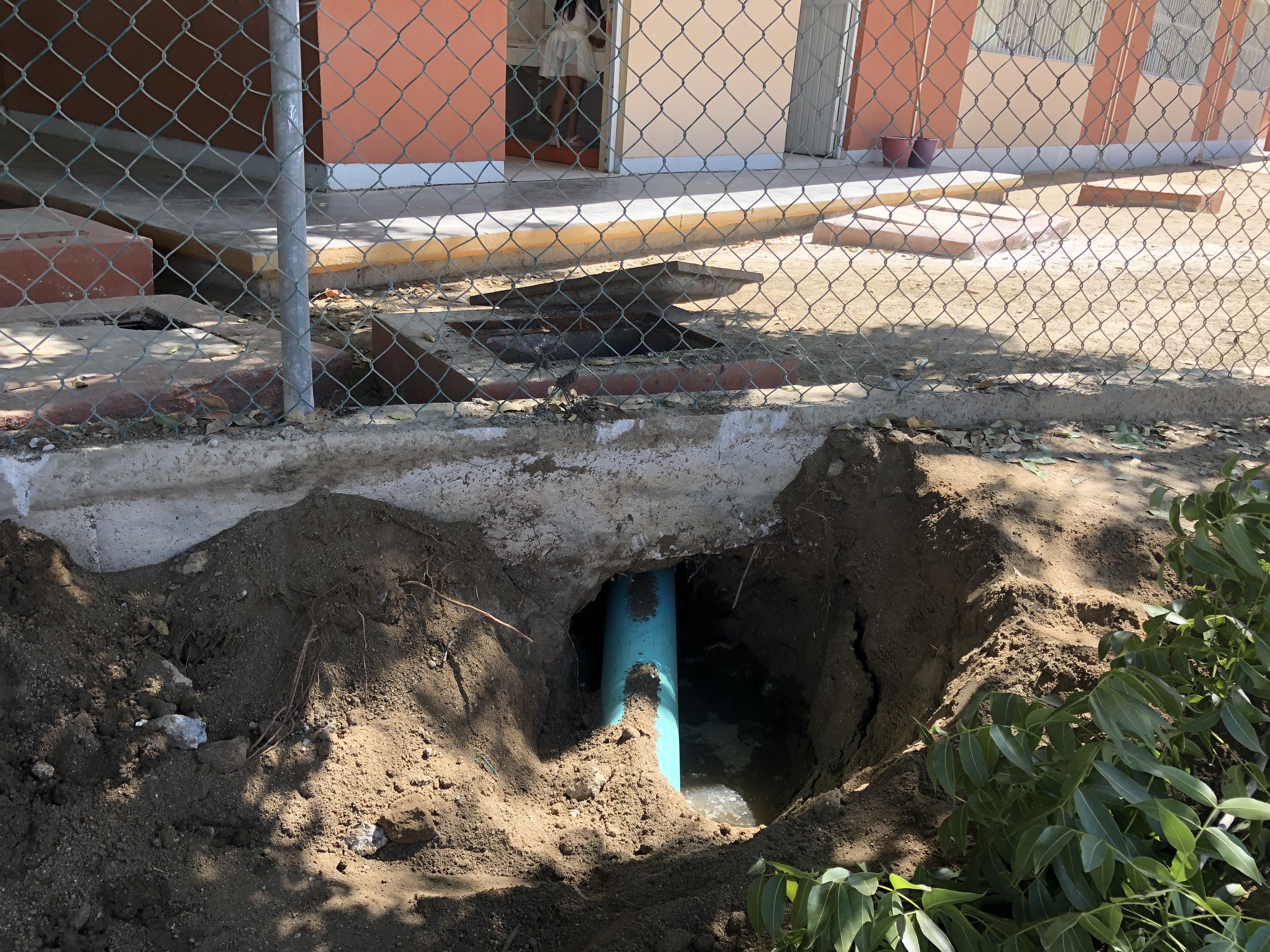 Oomsapas Los Cabos realizó la conexión de la red de alcantarillado al Jardín de Niños “Mejibo”