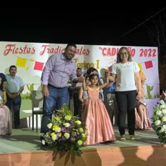 Caduaño celebra las Fiestas Tradicionales 2022 con el baile popular y la coronación de Romina I