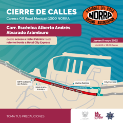 Arranque de la carrera fuera de camino Mexican 1000 NORRA