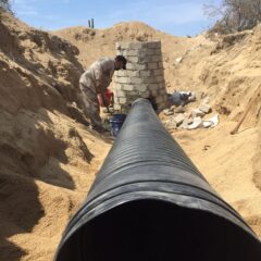 Realiza Oomsapas Los Cabos mejoras en la línea de drenaje sanitario de la colonia Leonardo Gastélum en la 4ta y 5ta etapa