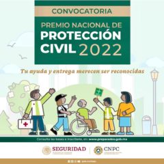 FEDERACIÓN Y ESTADO CONVOCAN A PARTICIPAR EN EL PREMIO NACIONAL DE PROTECCIÓN CIVIL 2022