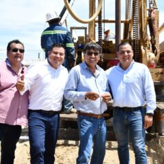 Supervisa alcalde Oscar Leggs Castro y el equipo del Oomsapas Los Cabos los trabajos para la próxima relocalización del Pozo 4