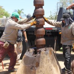 Realizan mantenimiento al pozo 21 y 10 para incorporar más agua a la red