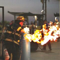 Con gran éxito se celebró 1er. Concurso del Cuerpo de Bomberos en el Malecón