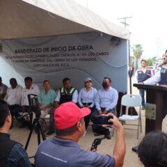 Más compromisos cumplidos; Gobierno de Los Cabos inicia obras de pavimentación en 2 calles de la colonia Los Venados en CSL