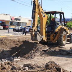 Inicia SEPUIMM reconstrucción de bulevar Santa Rosa en La Paz