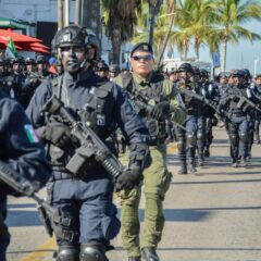 SSPE PRESENTE EN DESFILE CIVICO MILITAR POR EL 212 ANIVERSARIO DEL INICIO DE INDEPENDENCIA DE MÉXICO