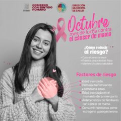 Conoce las actividades que la Dirección Municipal de Salud impulsará para conmemorar el “Día Internacional de la Lucha Contra el Cáncer de Mama”￼