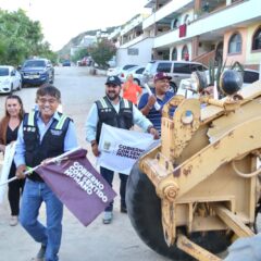 Más pavimentación para Los Cabos; encabeza el alcalde Oscar Leggs Castro el banderazo de inicio a obras en CSL