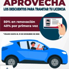 Ayuntamiento de Los Cabos invita a la ciudadanía a aprovechar los descuentos para tramitar la licencia de conducir