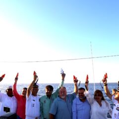 Los Cabos se consolida como la capital mundial de la pesca deportiva; alcalde Oscar Leggs Castro da el disparo inaugural al torneo Bisbee´s Black and Blue