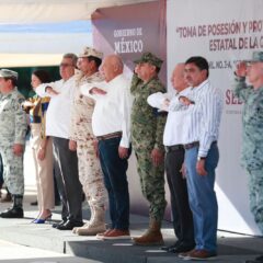 RECONOCE GOBERNADOR VCC APORTE DE FUERZAS ARMADAS A LA PAZ Y TRANQUILIDAD DE LOS SUDCALIFORNIANOS