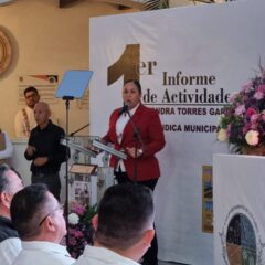 Rinde síndica municipal Alondra Torres García 1er informe de actividades